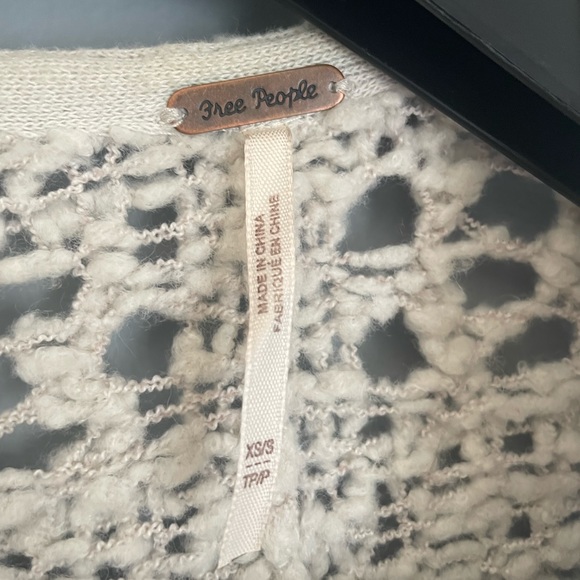 Free People Oversized Cardigan light grey - Picture 2 of 2